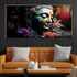 Buddha's Tranquil Garden Crystal Glass Nature Painting